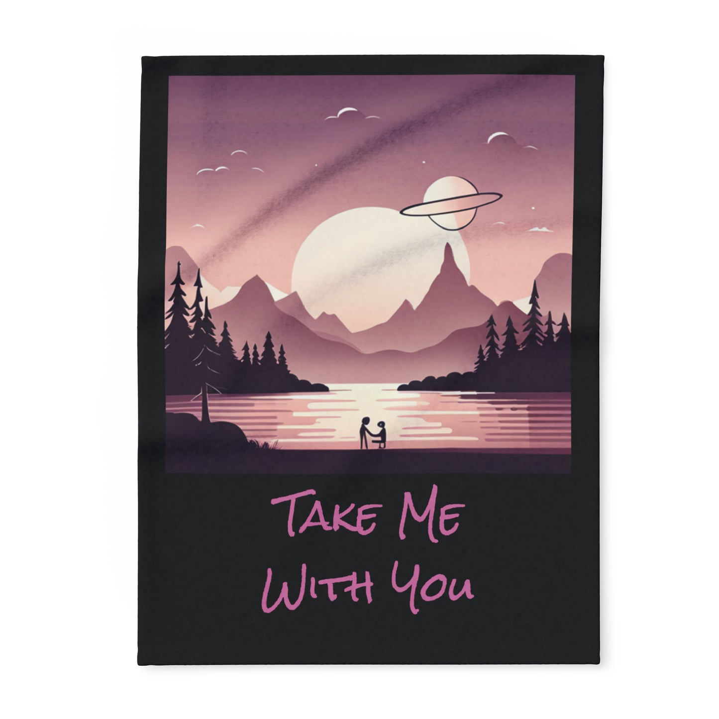 Fleece Blanket - Take Me With You Collective