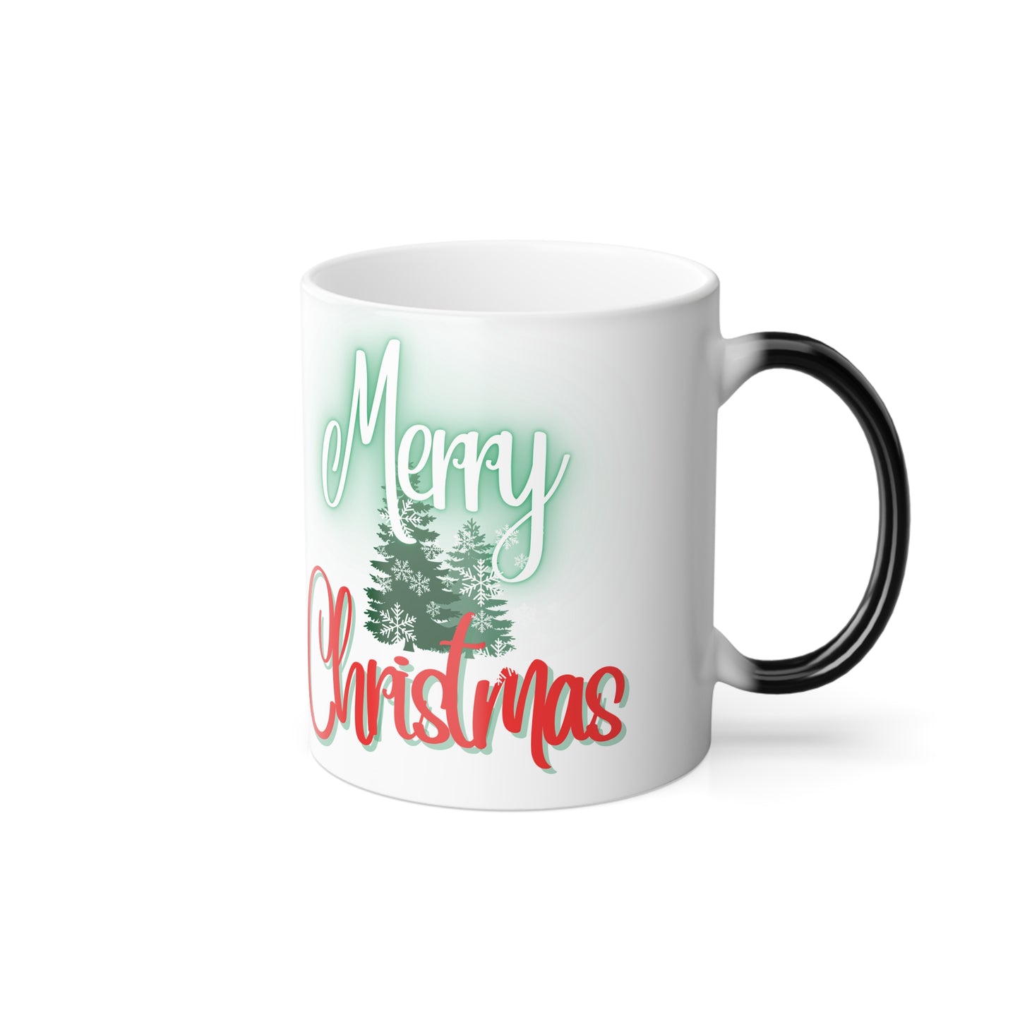 Merry Christmas Mug - Color Changing Mug - Holiday Mug