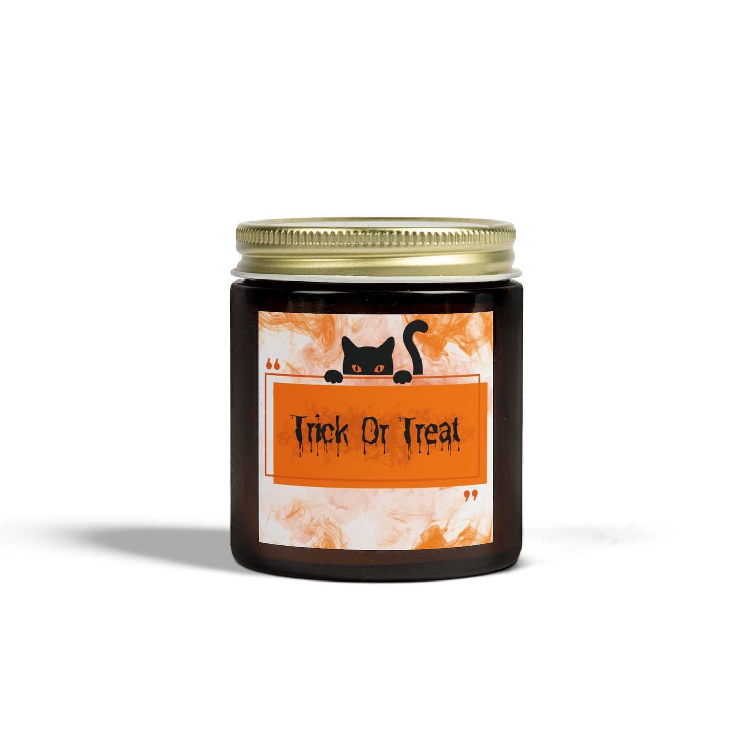 Trick Or Treat - Scented Halloween Candle - Coconut Apricot Wax - Halloween Collective