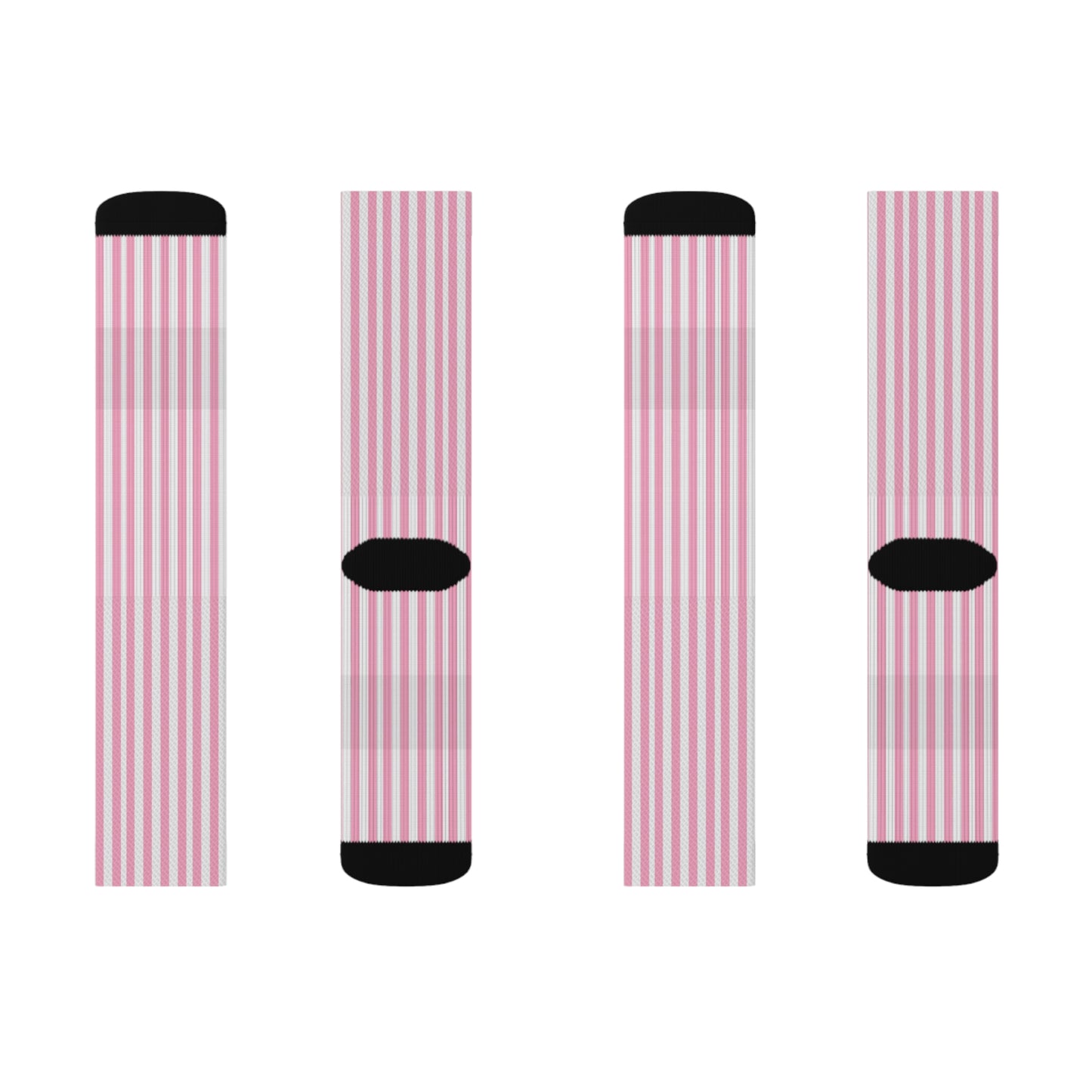 Pink Stripe Socks