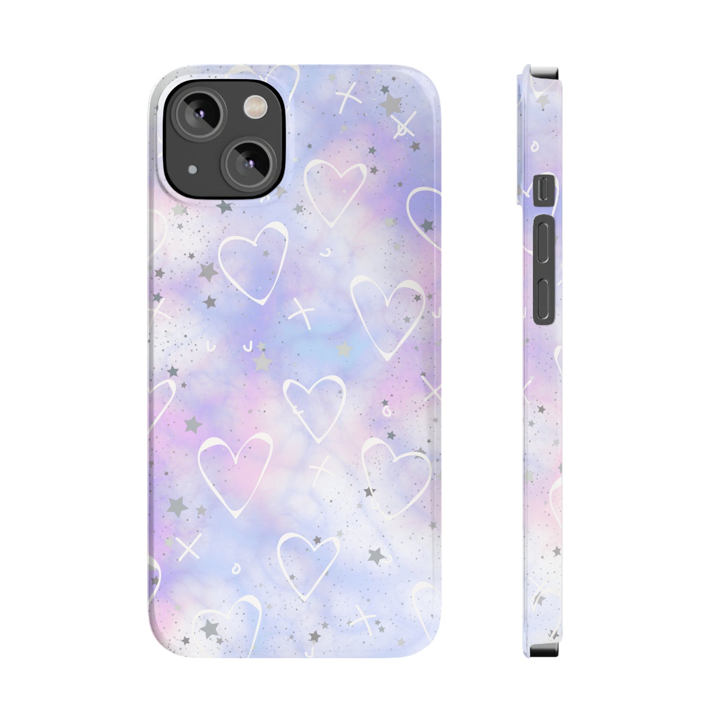 Galaxy Hearts Phone Case