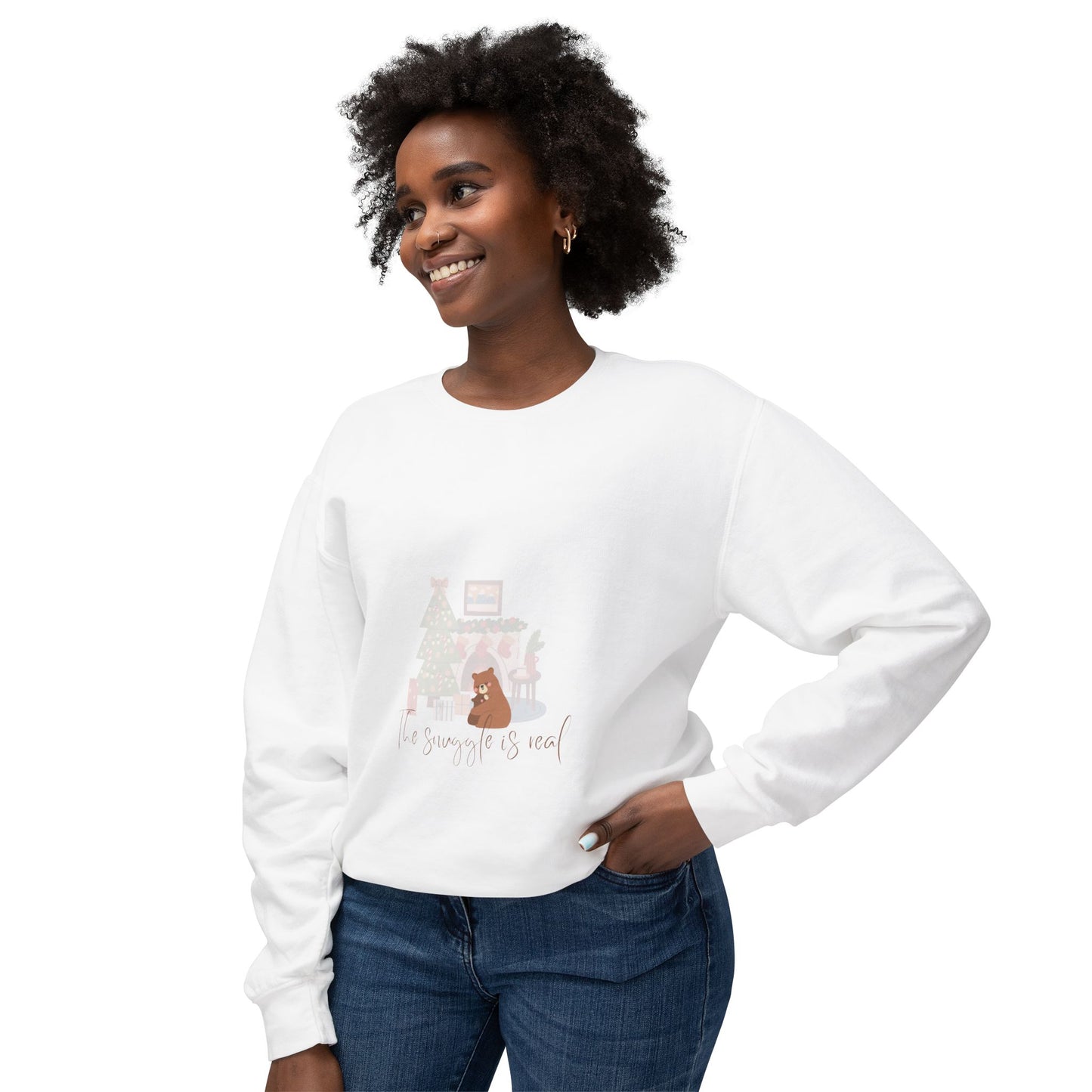 Women's Sweatshirt - Winter Sweatshirt - The Snuggle Is Real