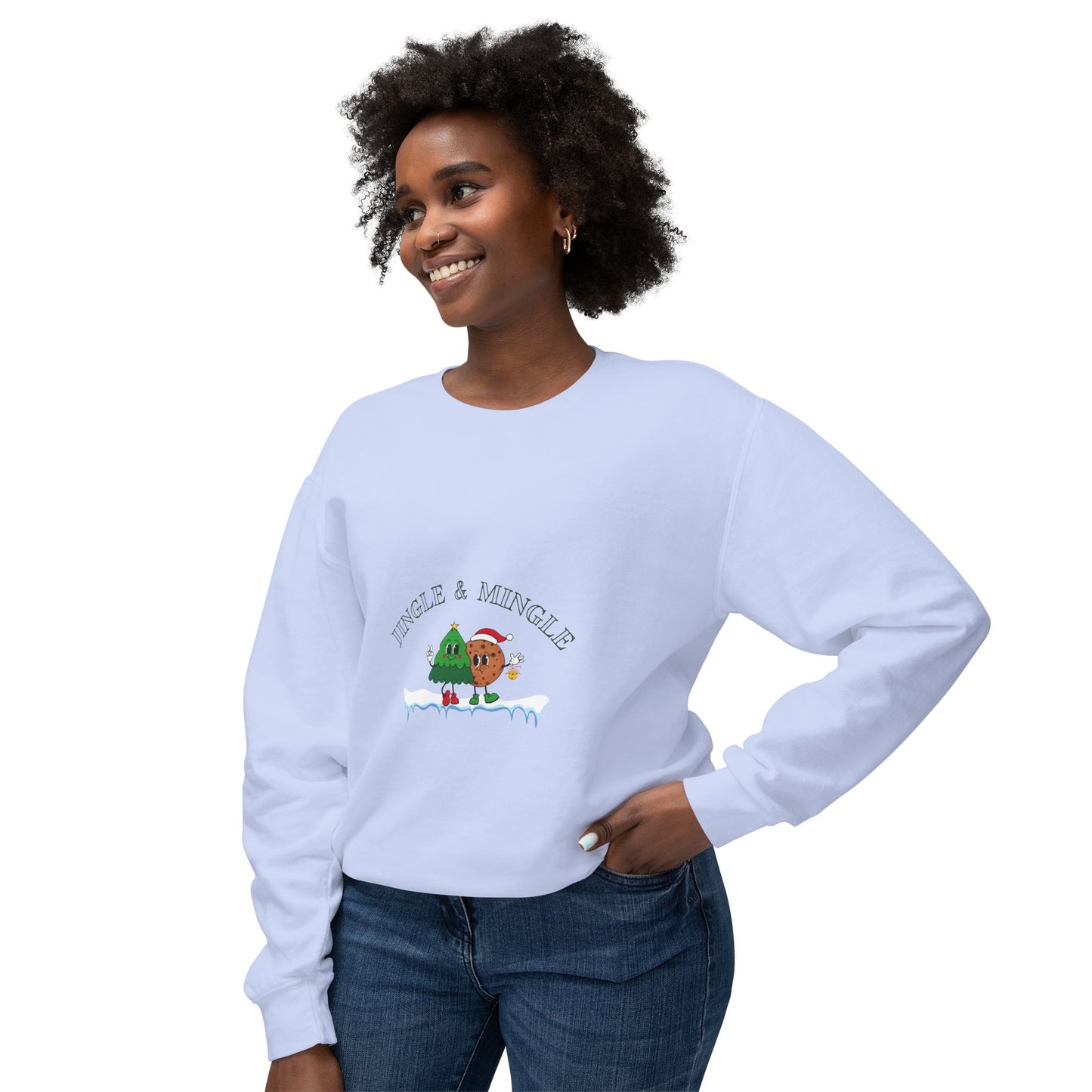 Women's Sweatshirt - XMas Sweater - Jingle & Mingle