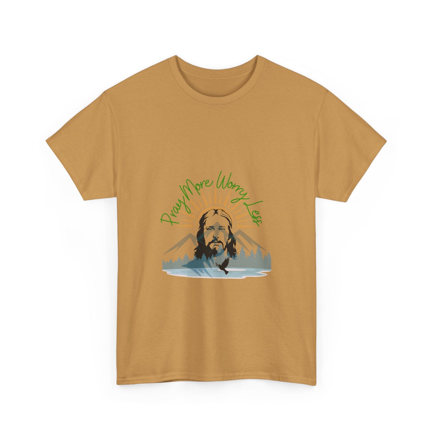 Pray More Stress Less - Men's Slogan T - His Collective