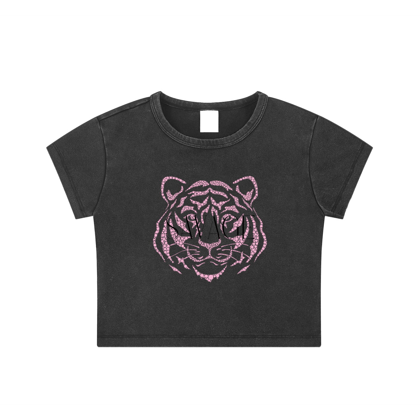 Womens' Fashion Apparel,Daily Casual,Graphic Crop Top,Blended Cotton,Thin Fit,Snow Washed,Fashion,Bodycon,Basics,Summer