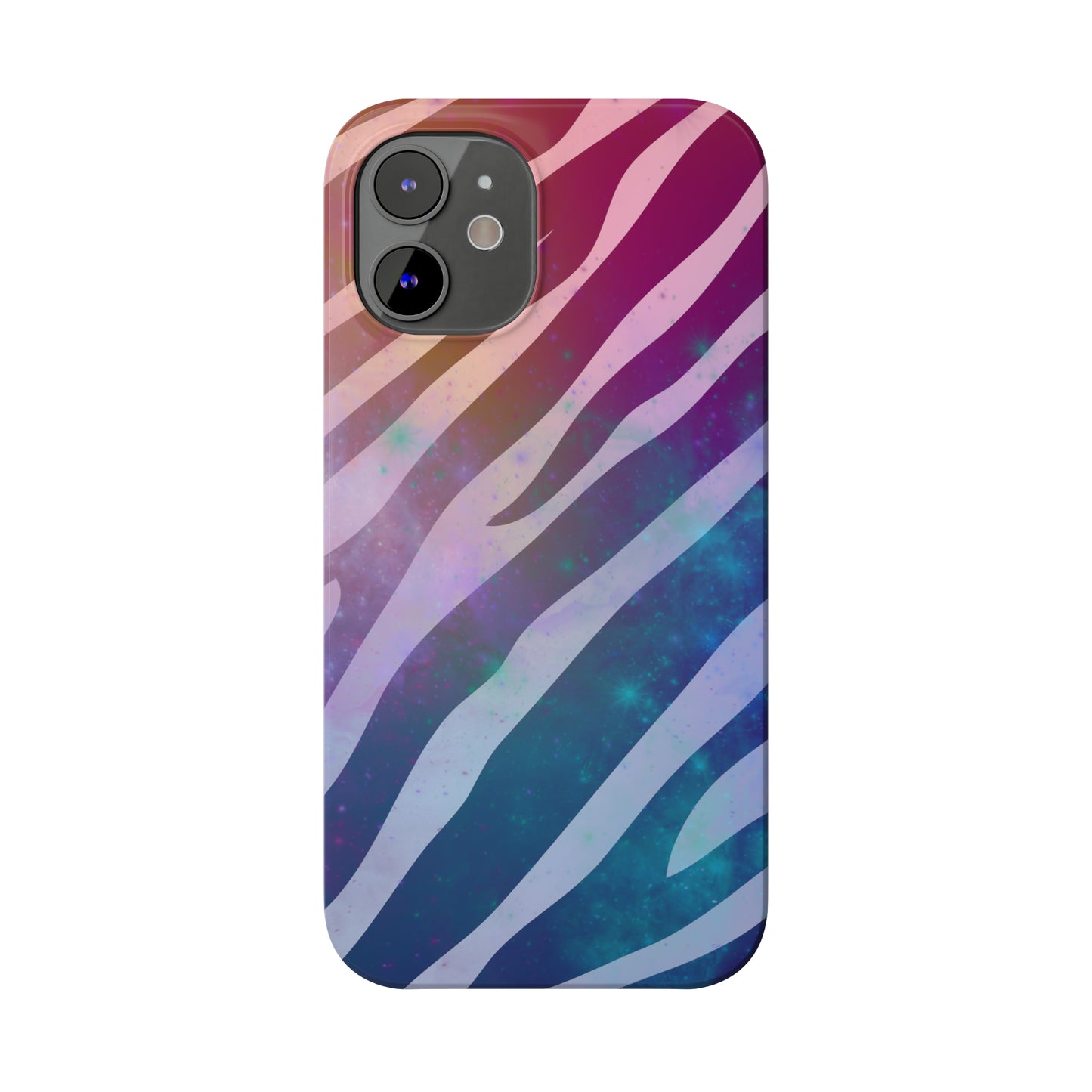 Galaxy Zebra Print Phone Case