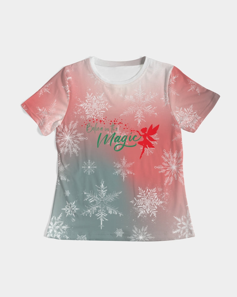 Women's Christmas Print Tee - Christmas Collective