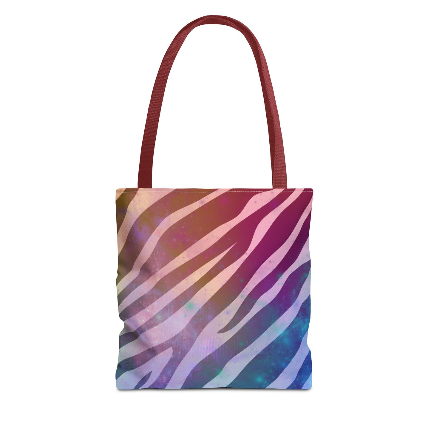 Galaxy Zebra Print Tote Bag