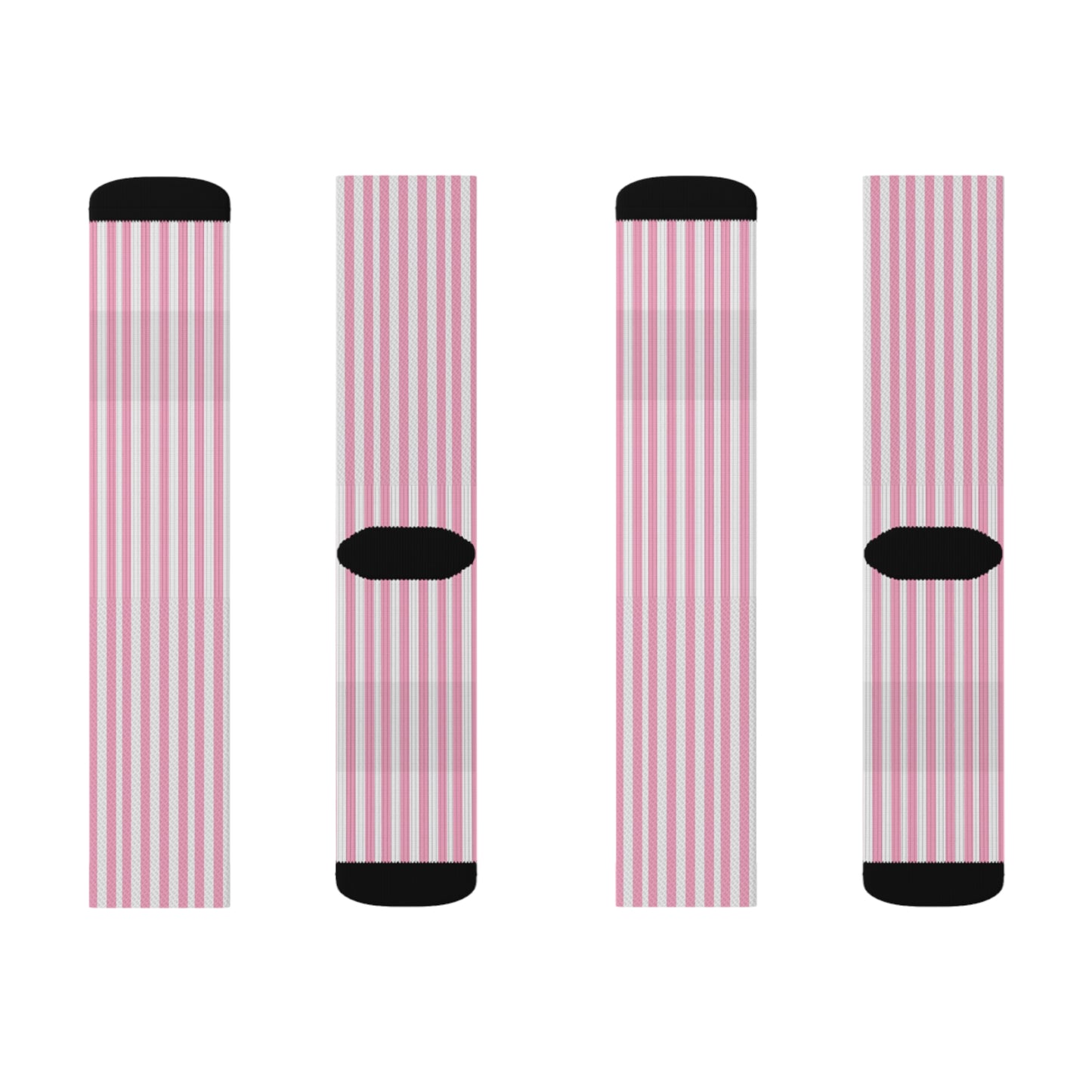 Pink Stripe Socks