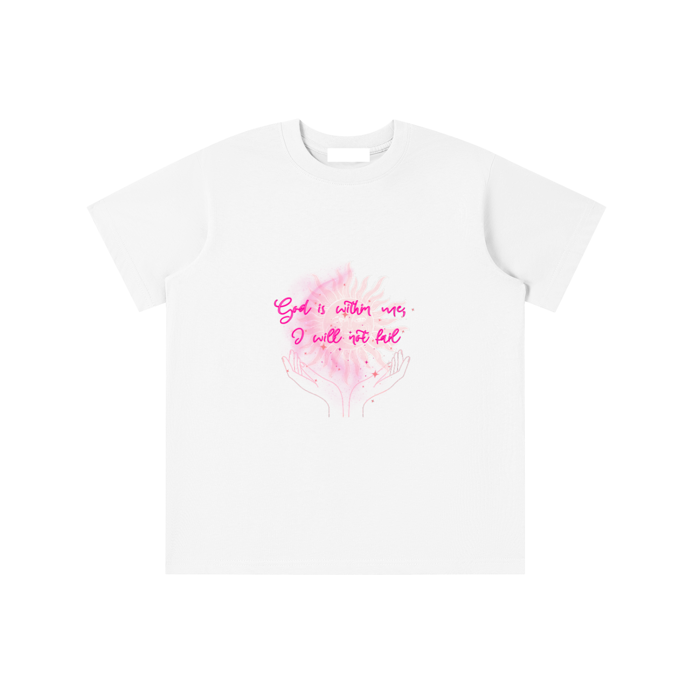 Christmas ,Holiday Season,Girls Essential T-Shirt,Faith Based Apparel,Graphic T-Shirt,Daily Casual,Essentials T-Shirt,Basics,Pure Cotton,Loose Fit