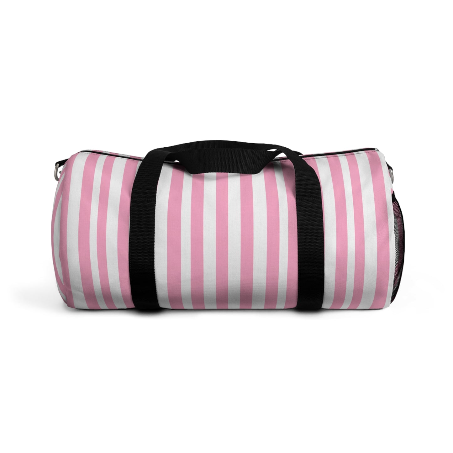 Pink Stripes Duffel Bag