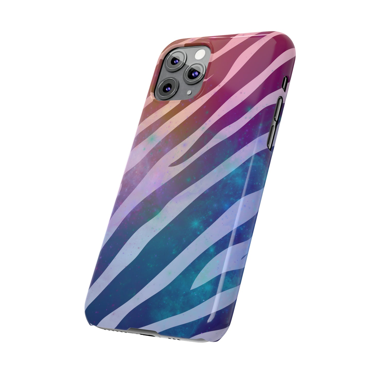 Galaxy Zebra Print Phone Case