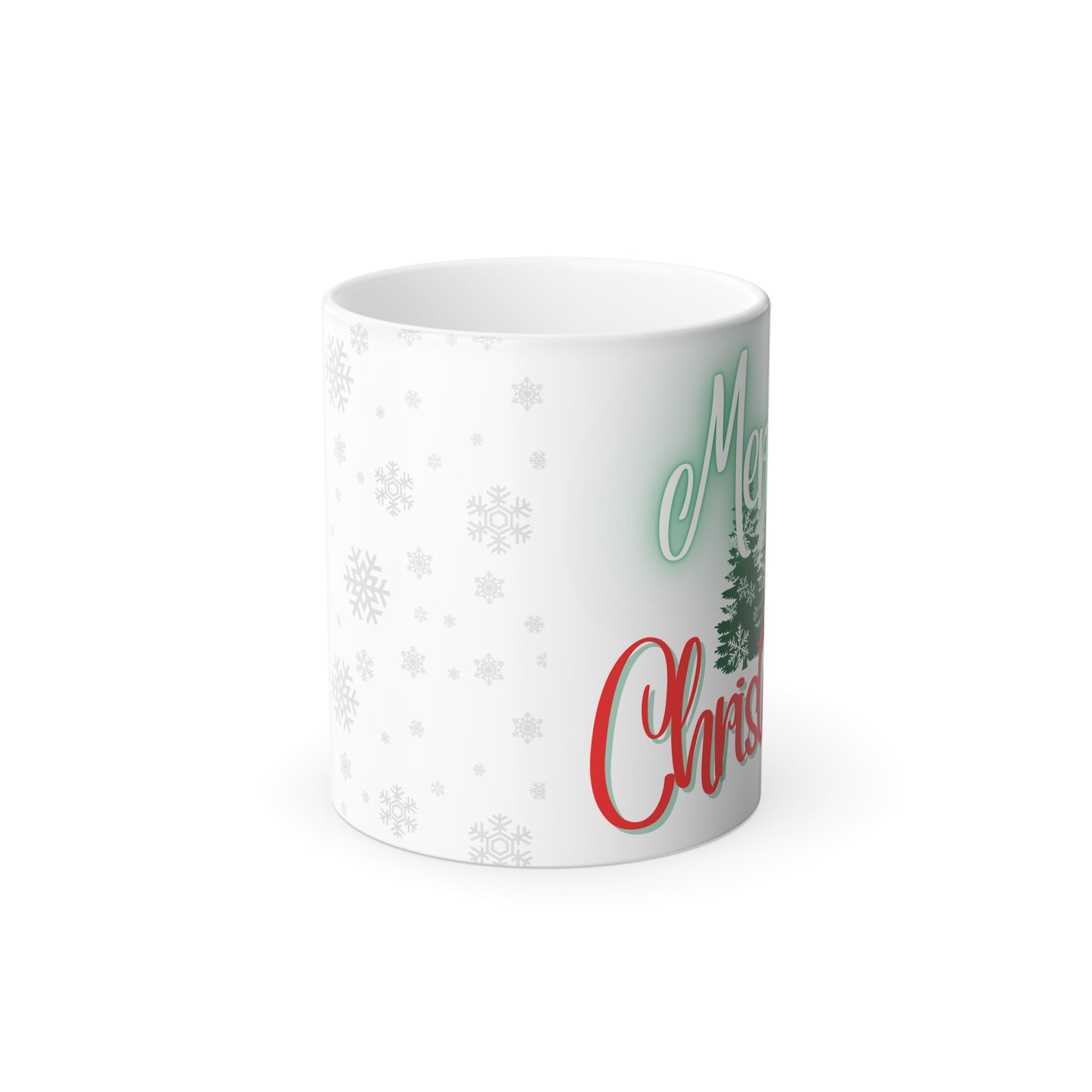 Merry Christmas Mug - Color Changing Mug - Holiday Mug