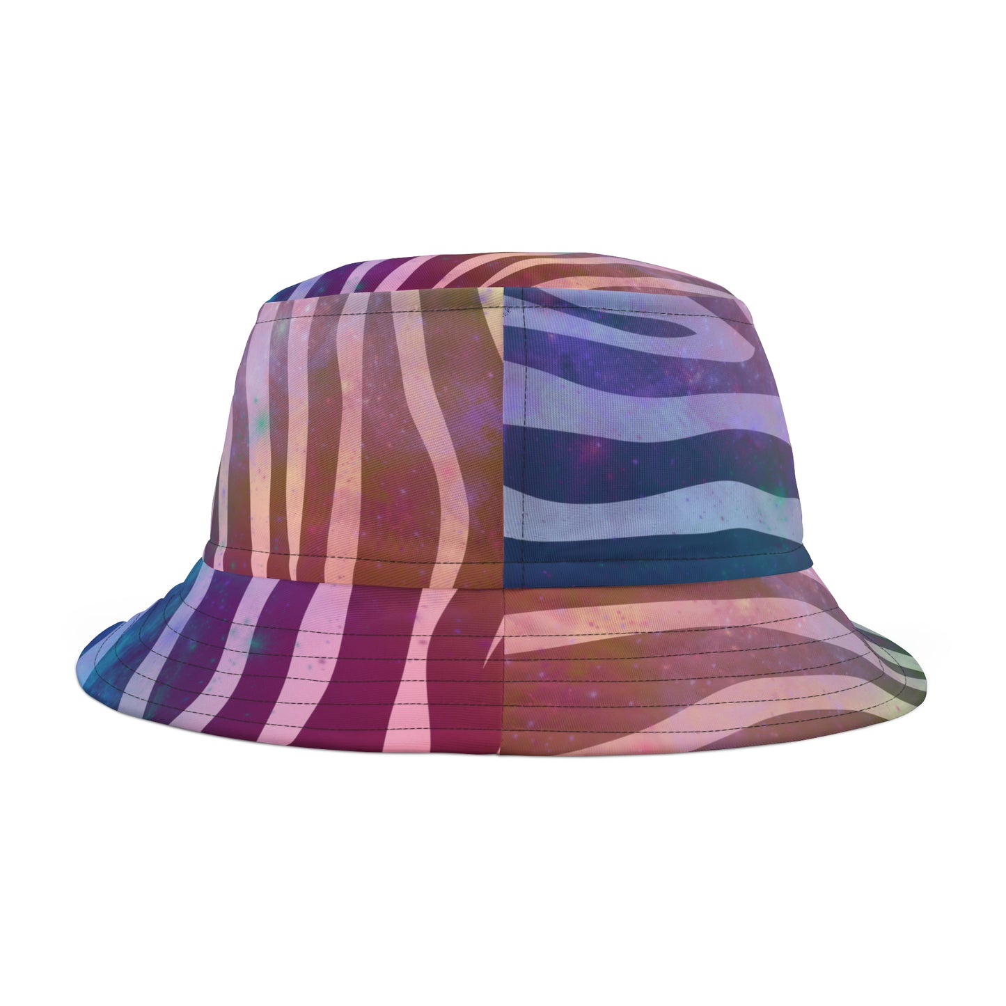 Galaxy Zebra Print Bucket Hat