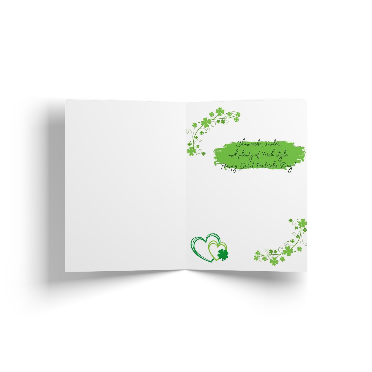 Single Saint Patrick's Day Card