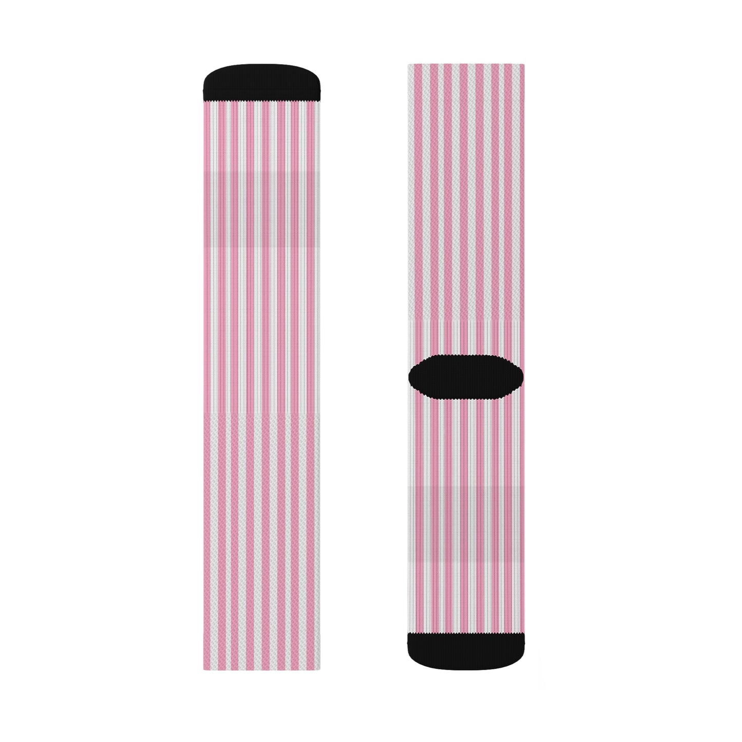 Pink Stripe Socks