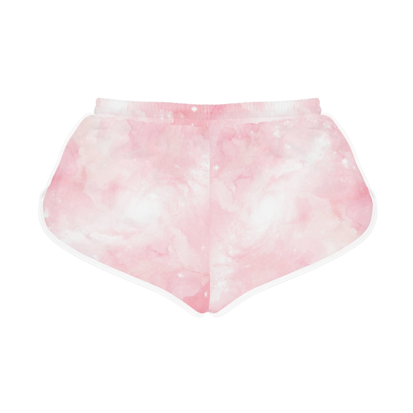 Women’s Relaxed Shorts - Faith Flex Pink Galaxy Print