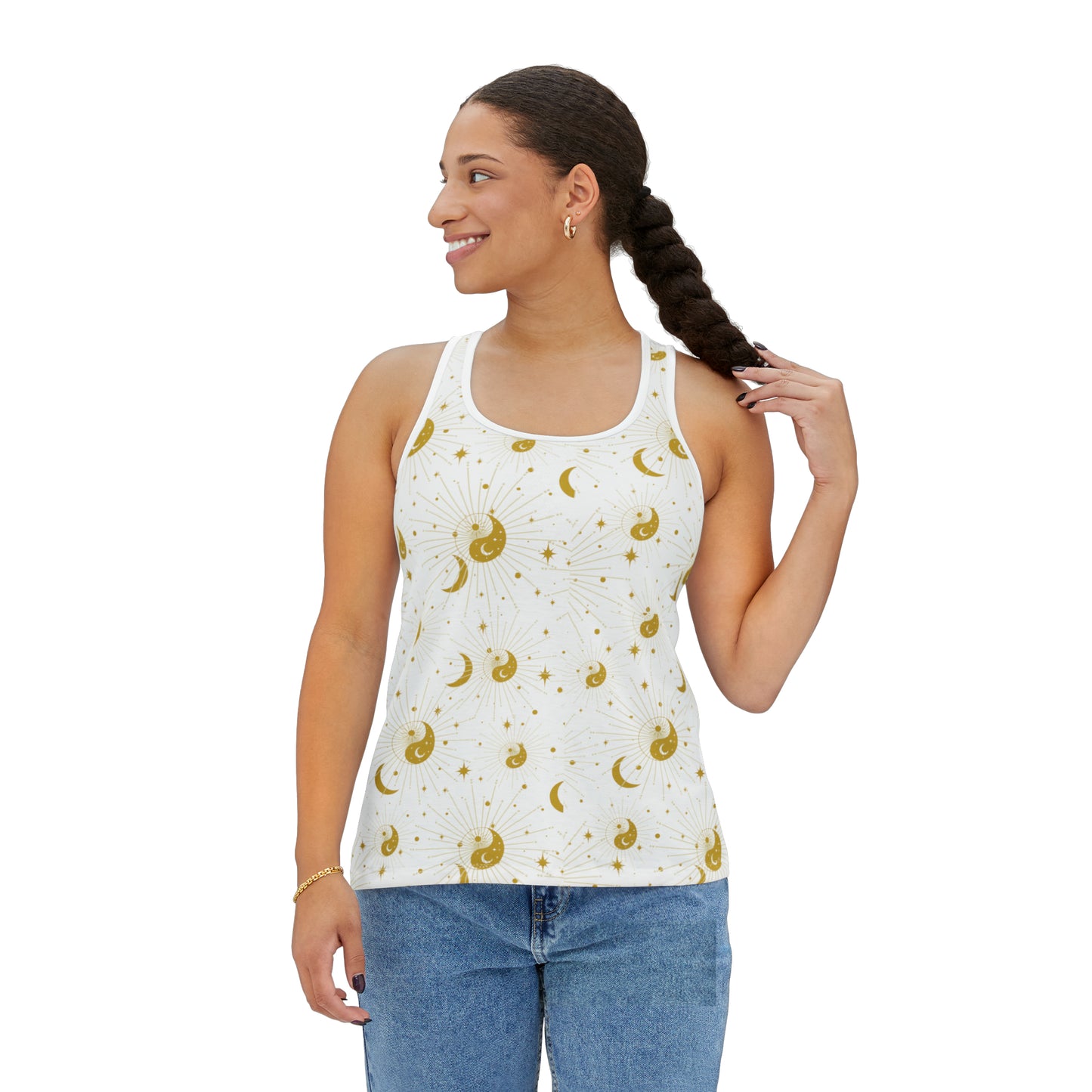 Ying Yang Stars Moon & Sun PJ Set Tank Top - Women's Collective