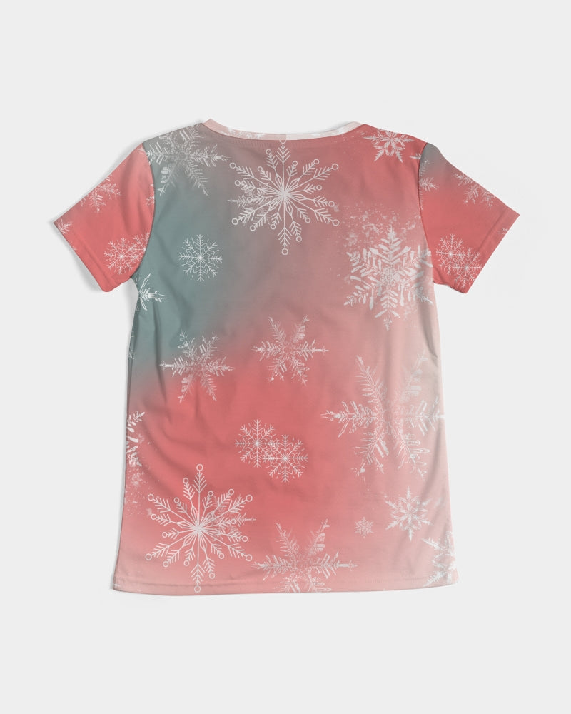 Women's Christmas V-Neck Tee