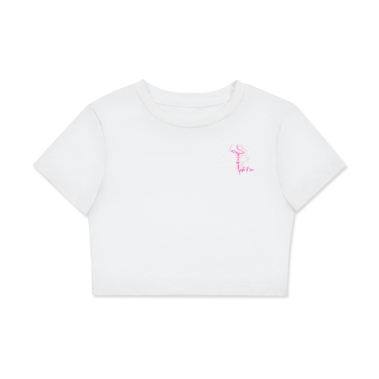 Faith Based Apparel,Womens' Fashion,Pure Cotton,High Stretch,Moderate Thickness,Bodycon,Fitted Crop Top T-Shirt,Daily Casual,Christmas,Holiday Season