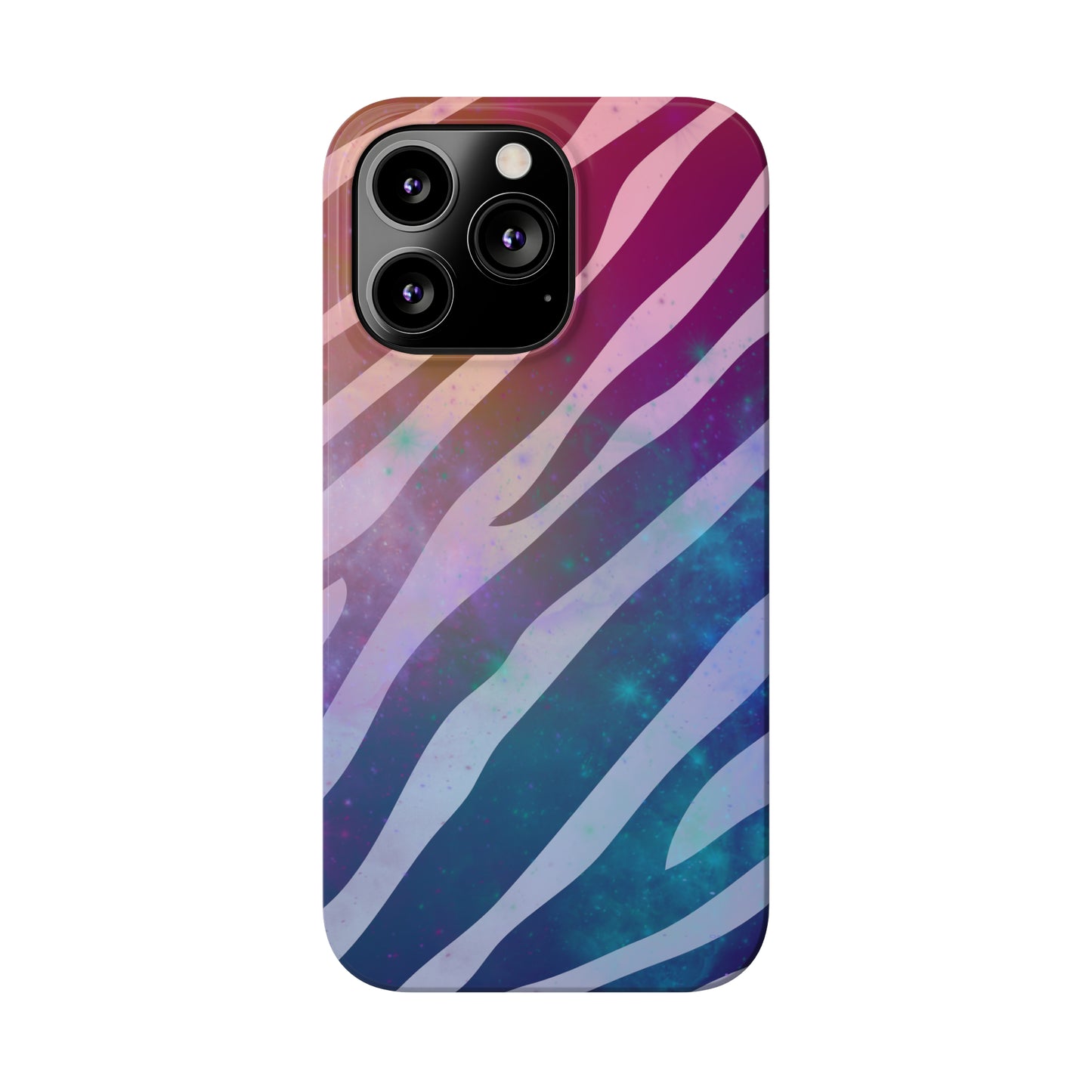 Galaxy Zebra Print Phone Case