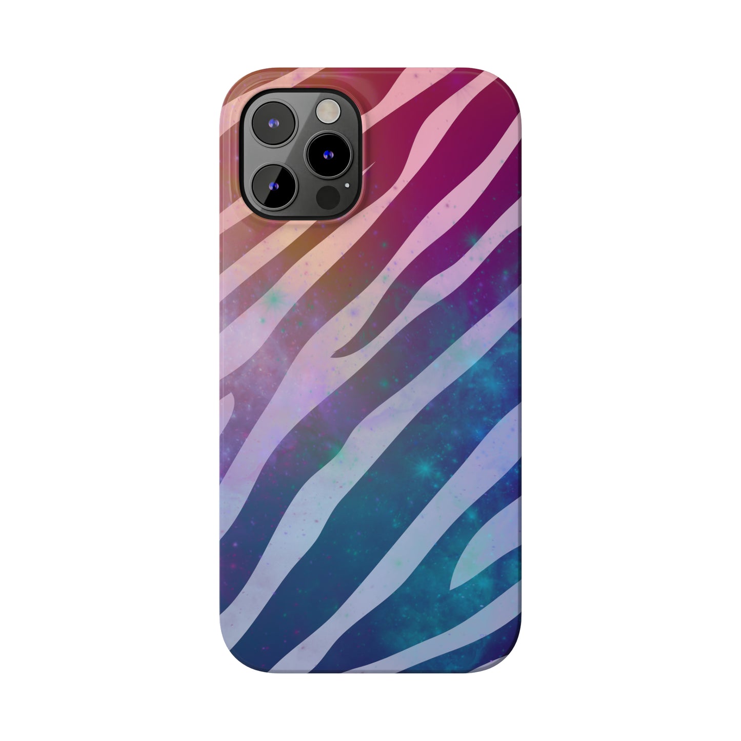 Galaxy Zebra Print Phone Case