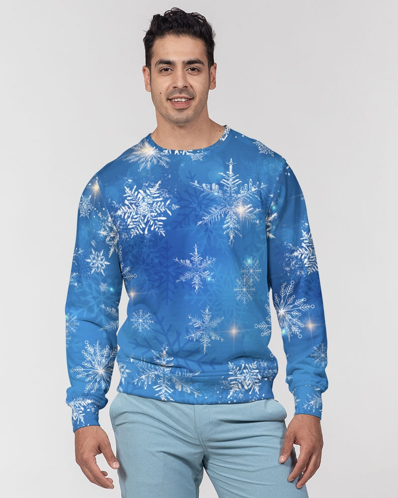 Men's Classic French Terry Crewneck - Men's Ugly Christmas Sweatshirt