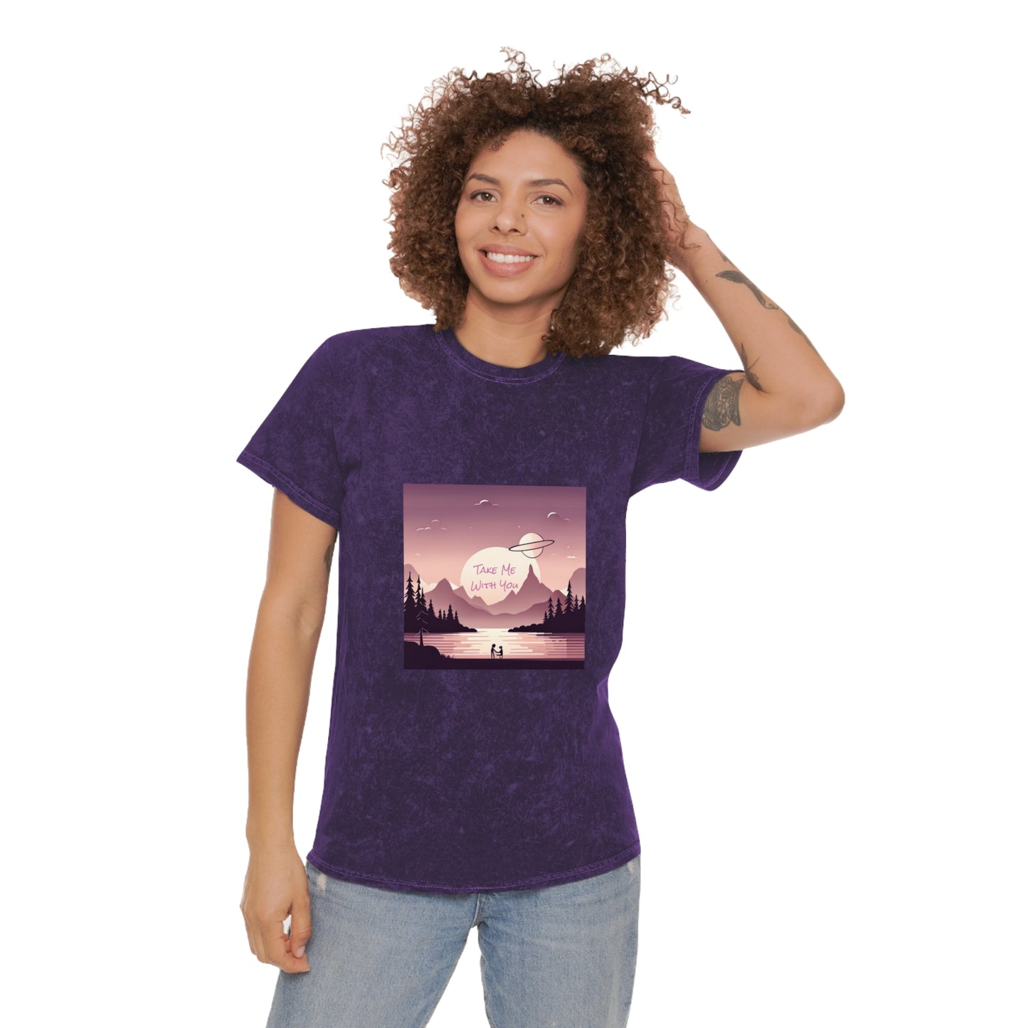 Take Me With You Mineral Washed T-Shirt