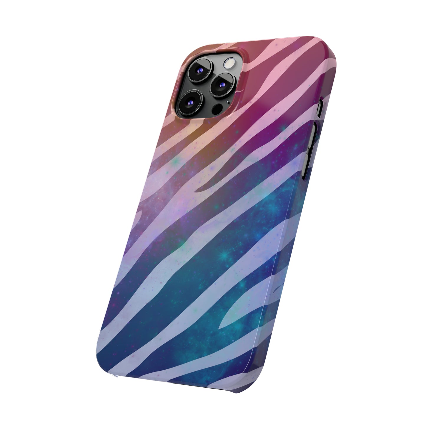 Galaxy Zebra Print Phone Case