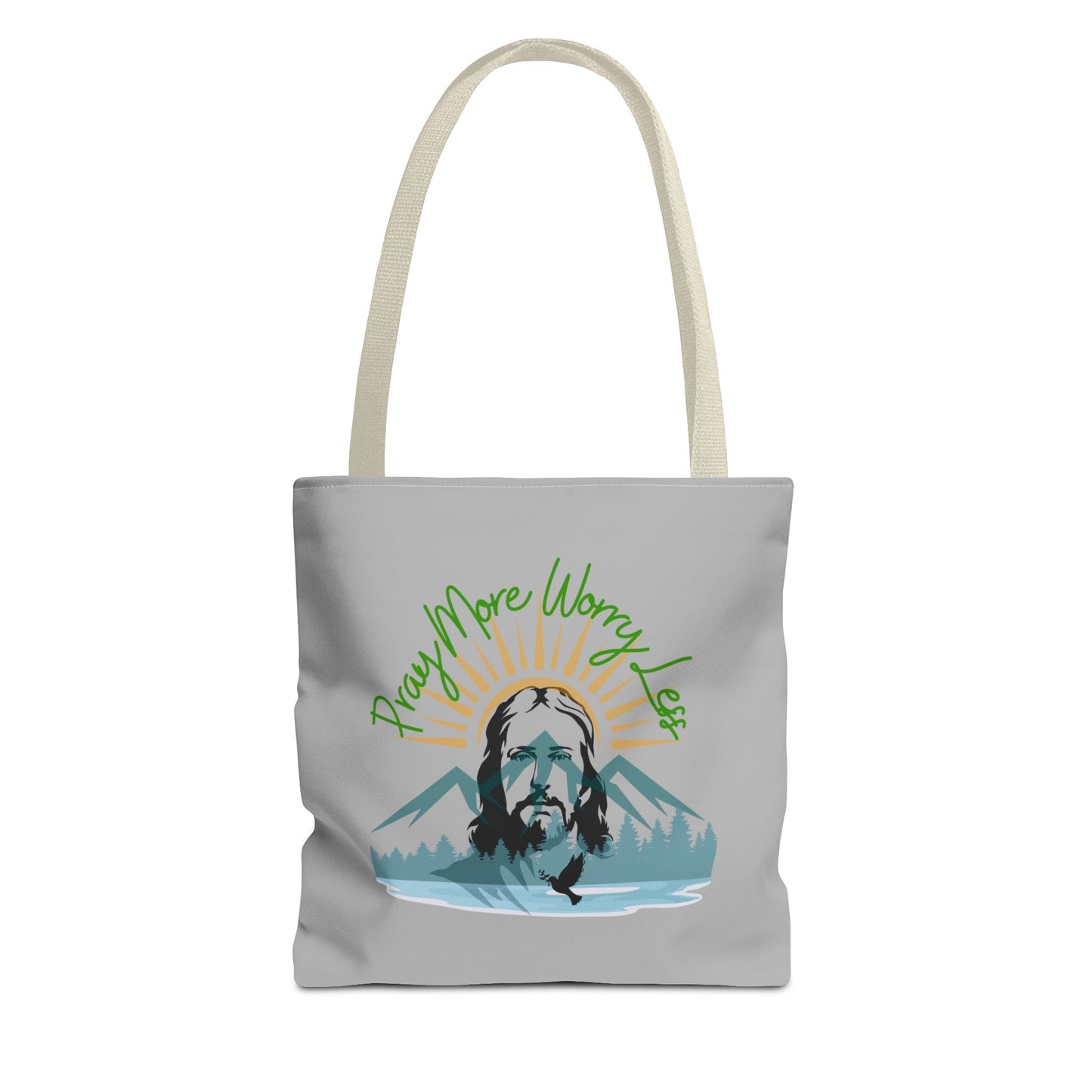 Pray More Worry Less - Tote Bag - Bag Collective