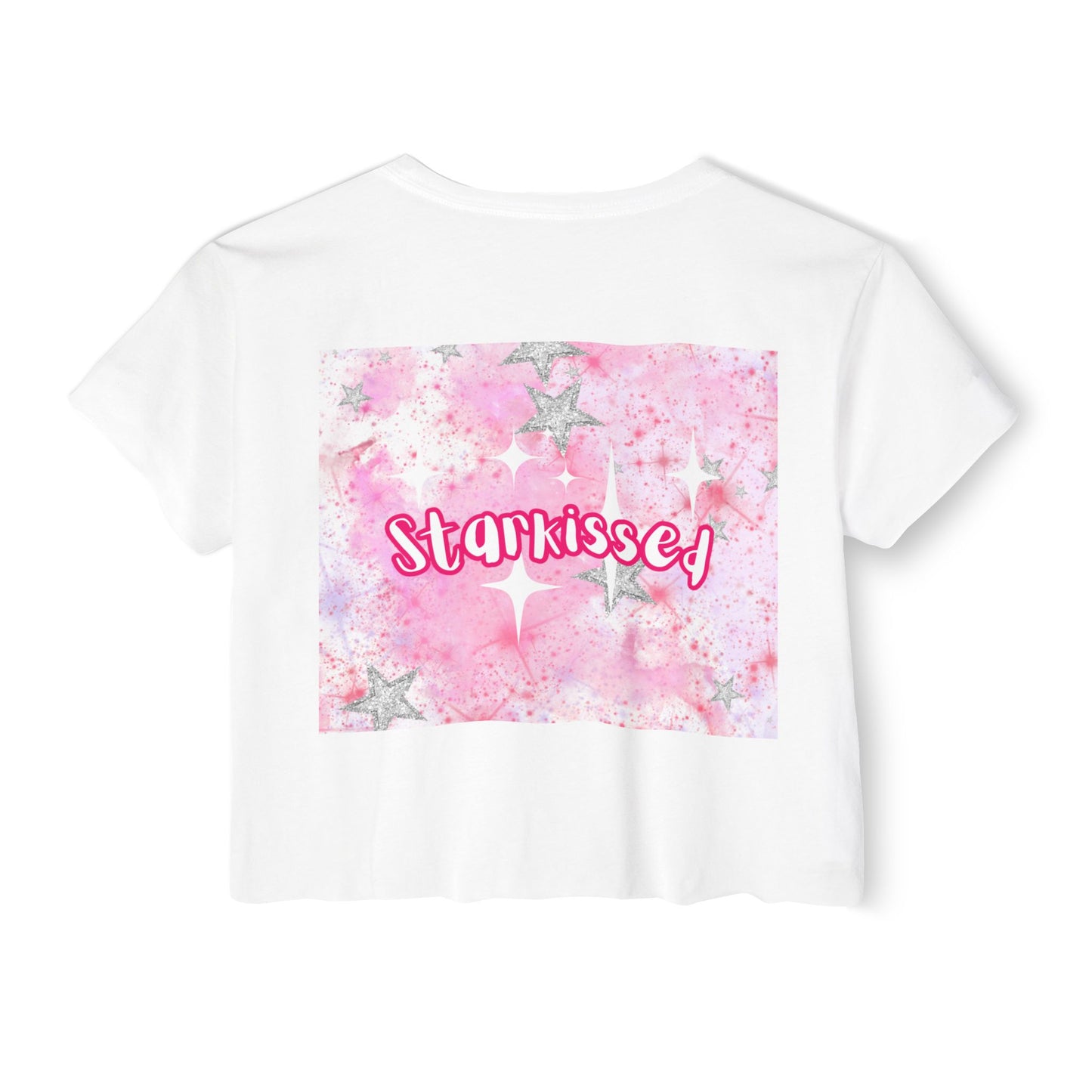 Starkissed Lips Woman's Festival Crop Top