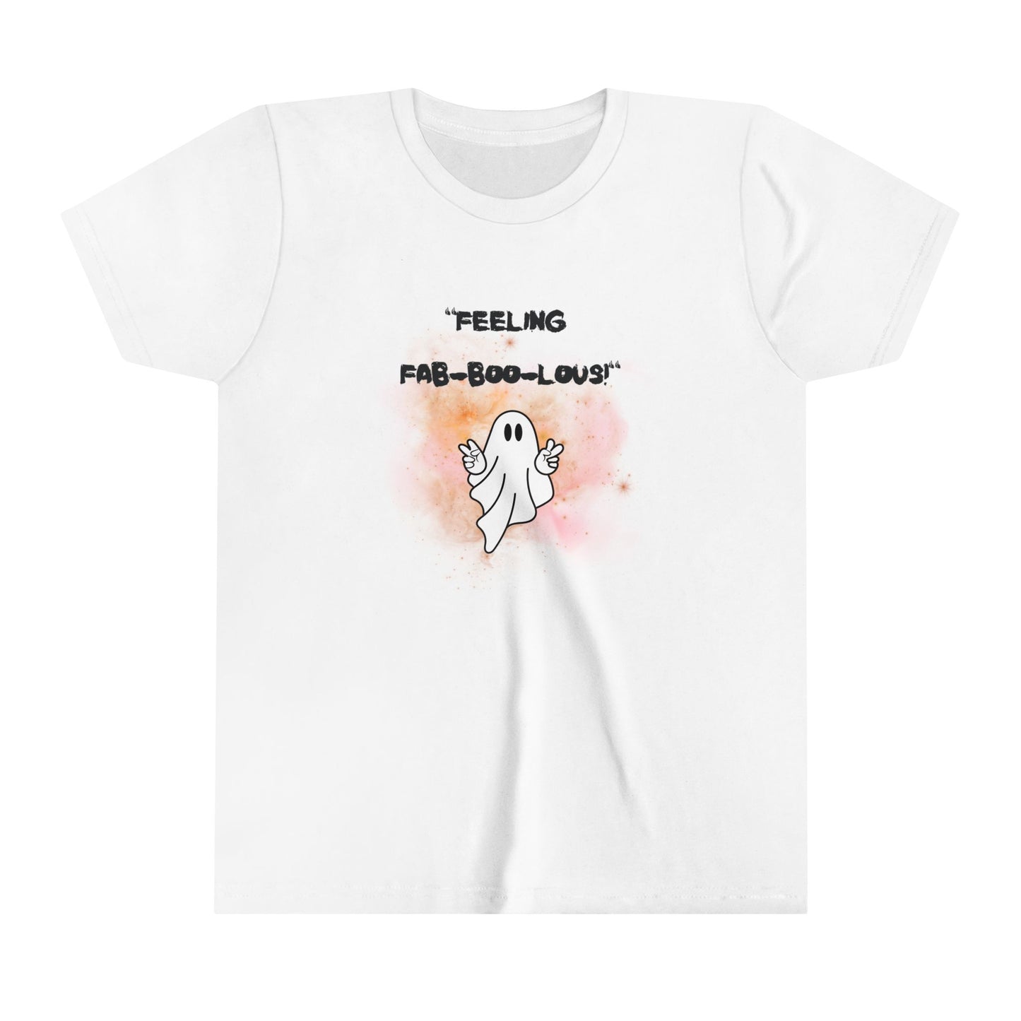 Halloween Tee - Youth Short Sleeve - Feeling Faboolous - Funny T-Shirt - Halloween Collective - Kid Collective