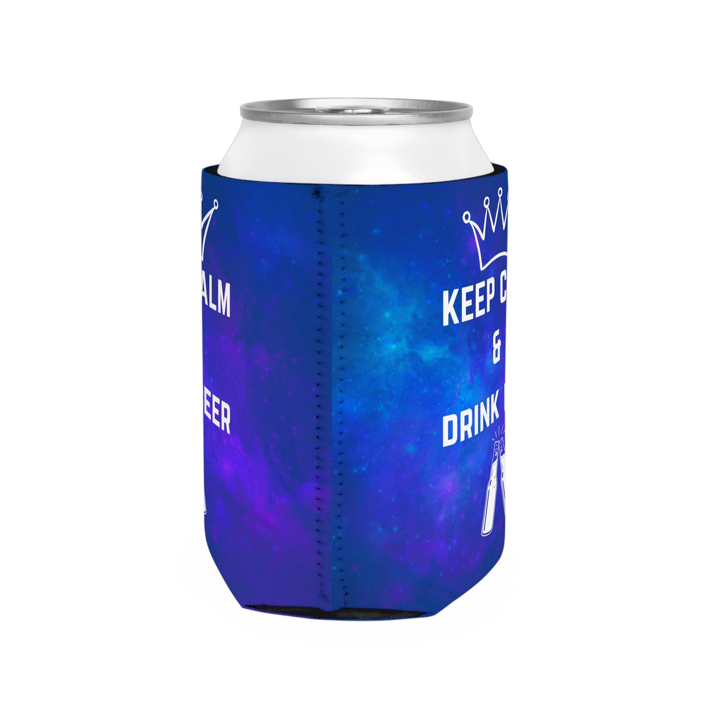 Keep Calm & Drink Beer - Beer Koozie - Can Cooler