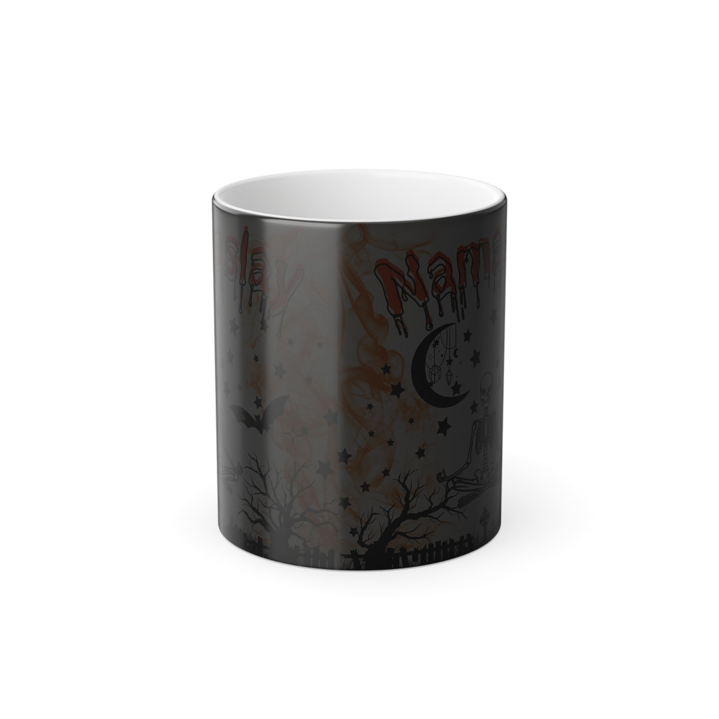 Halloween Mug - Namaslay Skeleton - Halloween Collective - Color Changing Mug