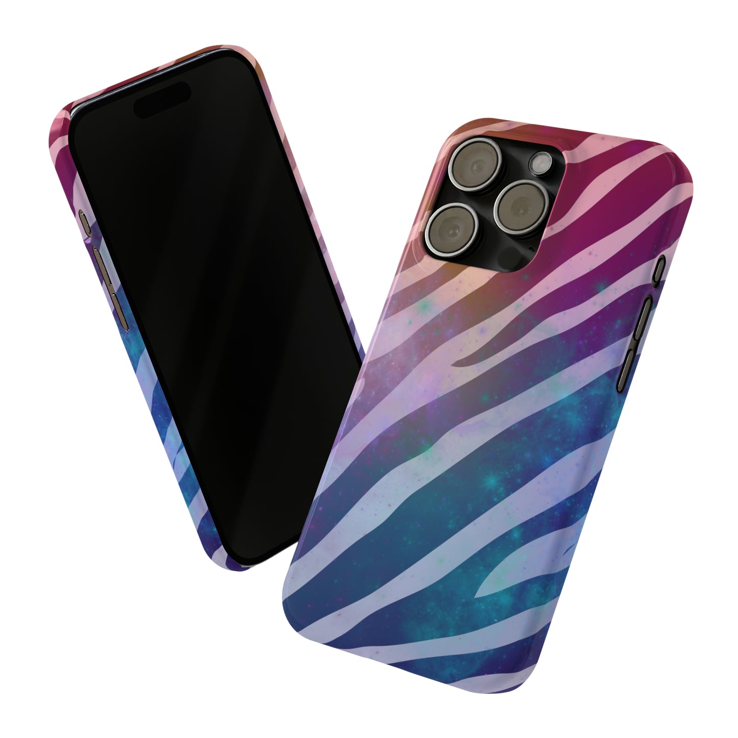 Galaxy Zebra Print Phone Case