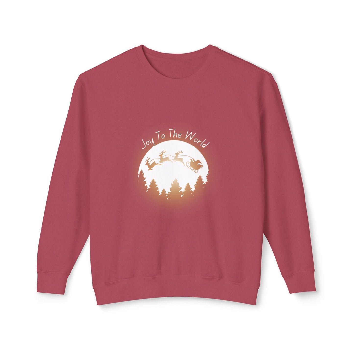 Women's Sweatshirt - Christmas Sweatshirt - Joy To The World