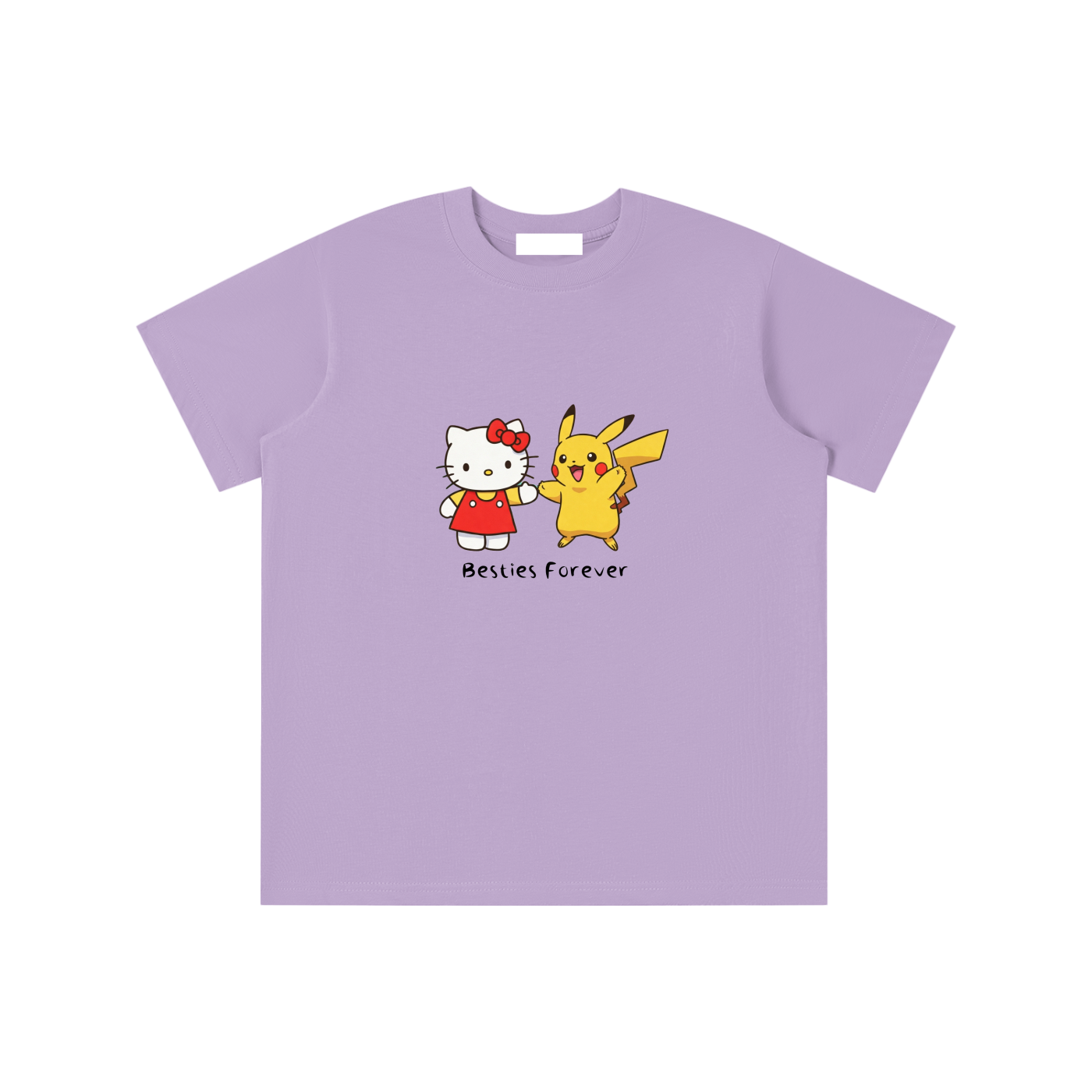 Anime ,Pikachu,Hello Kitty,Essentials T-Shirt,Loose Fit,Moderate Fit,Unisex,Christmas Season,Holiday Season,Daily Casual
