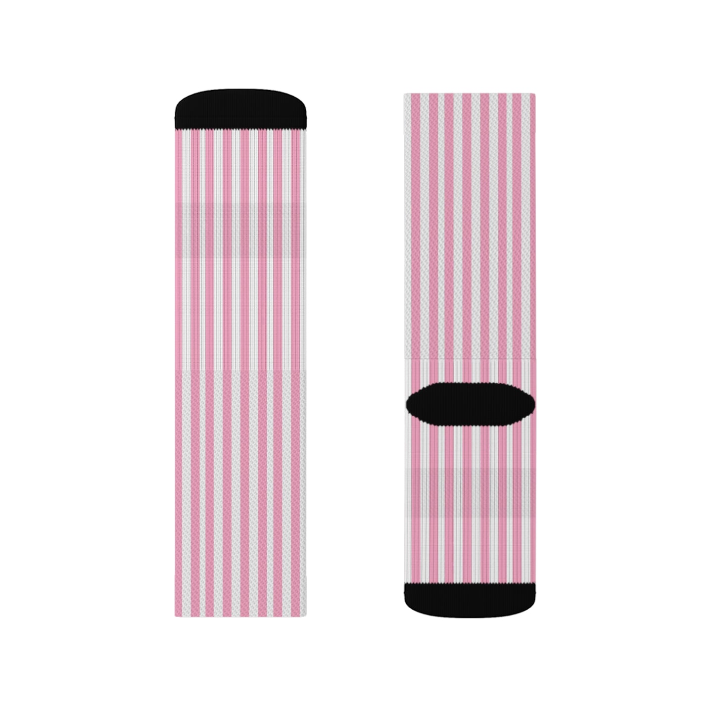 Pink Stripe Socks