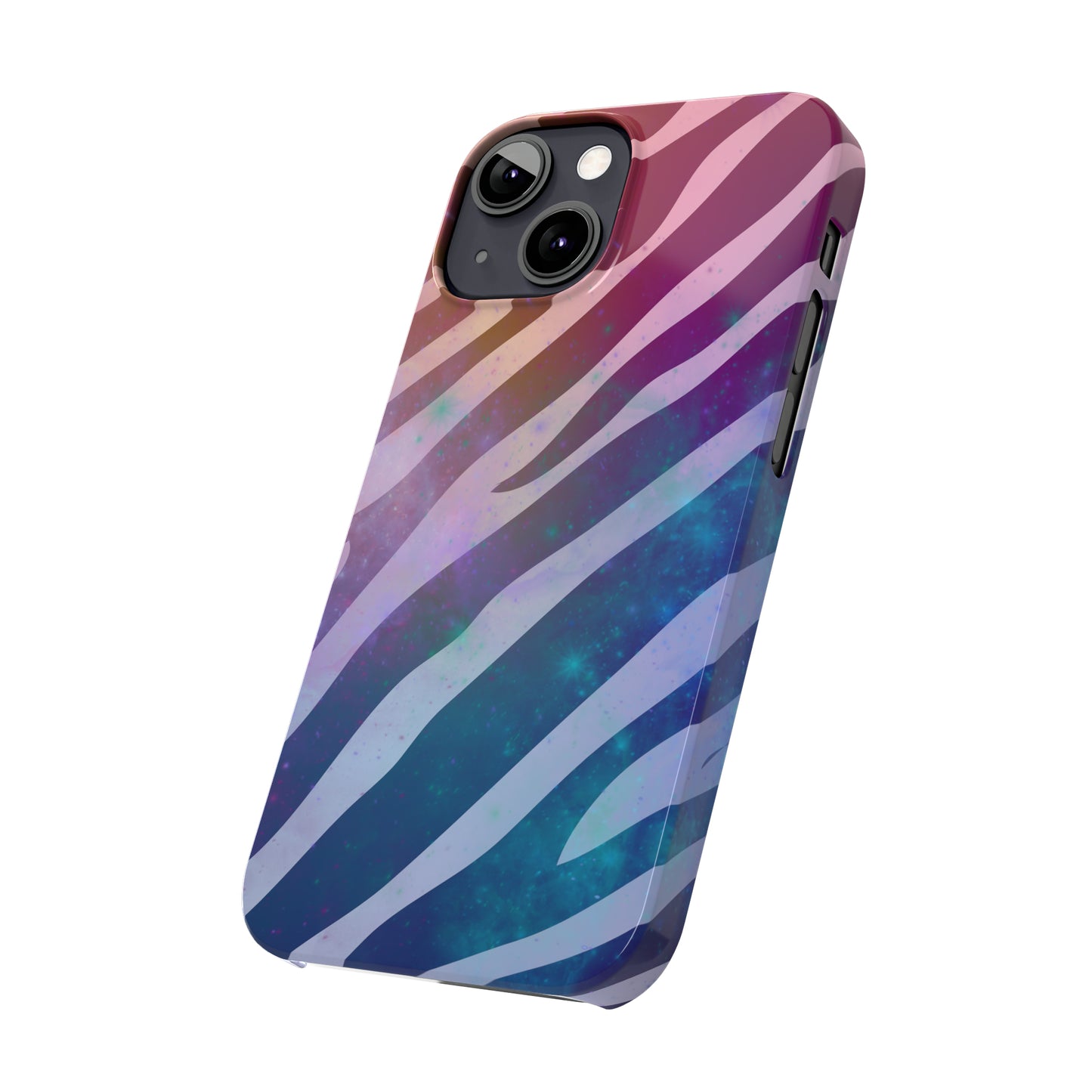 Galaxy Zebra Print Phone Case