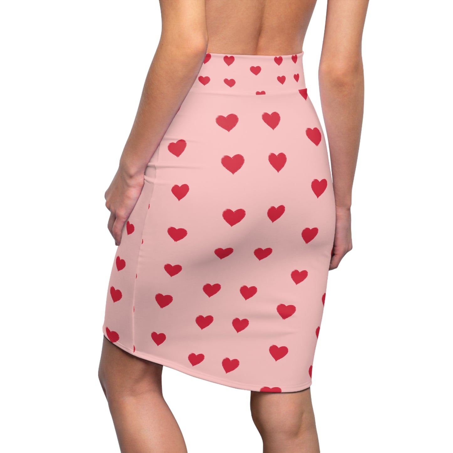 Copy of Red Hearts Womans' Skirt