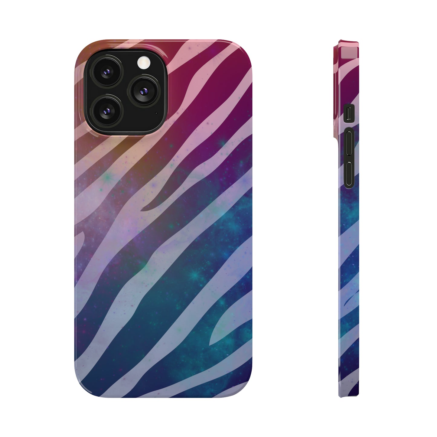 Galaxy Zebra Print Phone Case