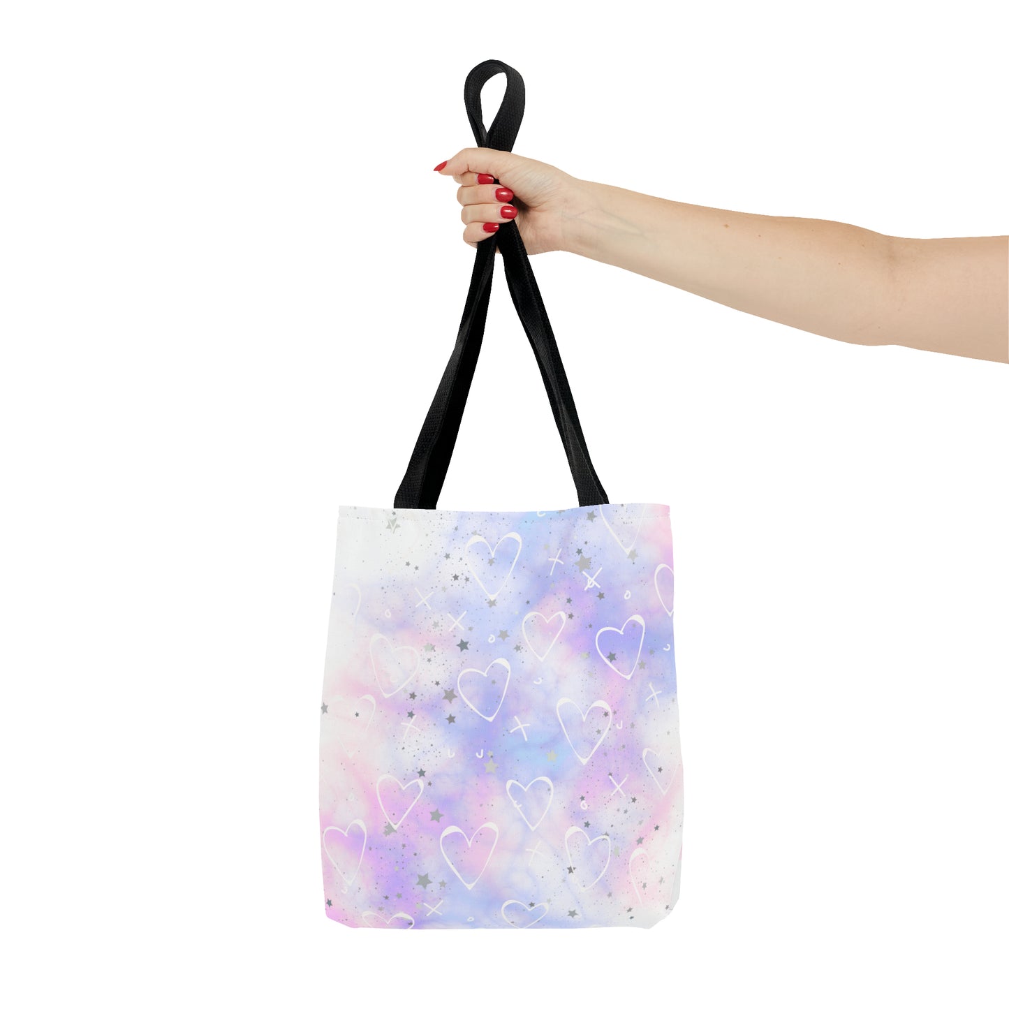 Starkissed Heart Galaxy Tote Bag