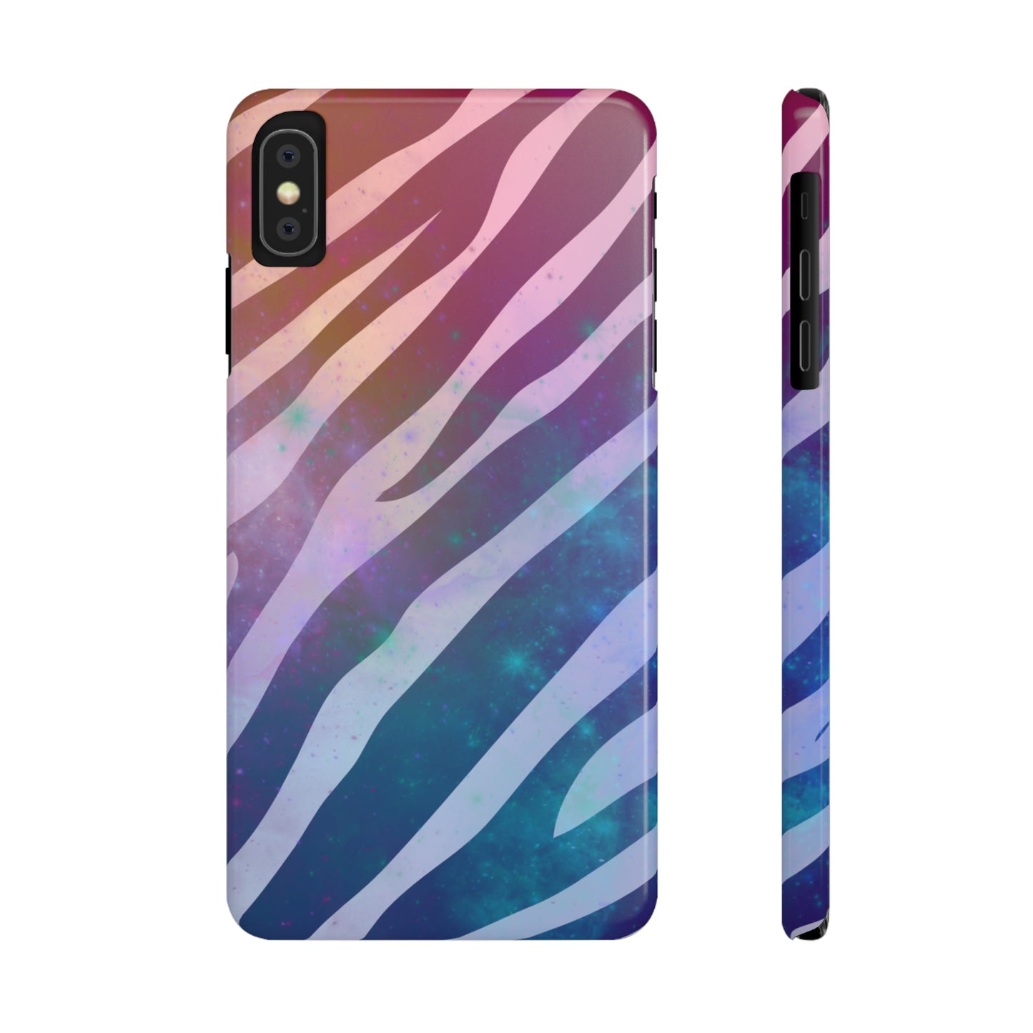 Galaxy Zebra Print Phone Case