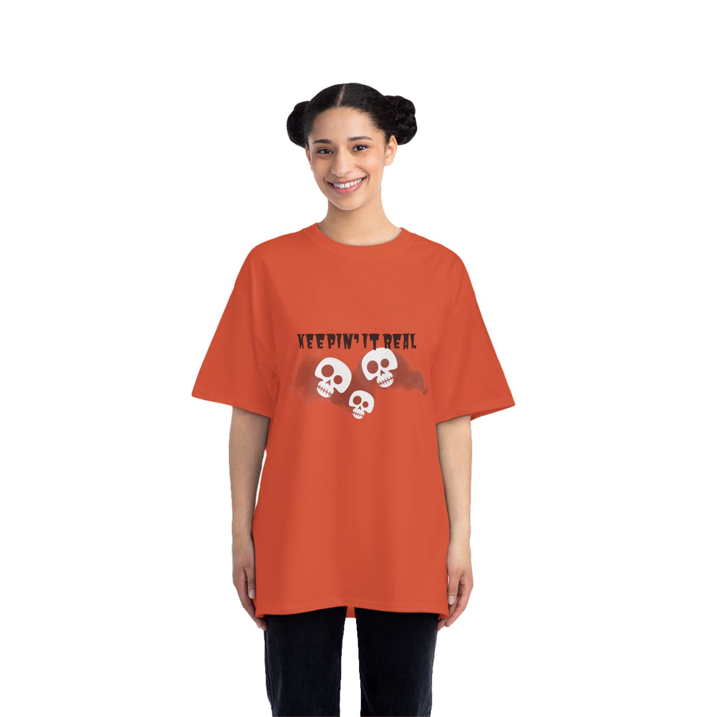 Keepin' It Real - Halloween Short Sleeve T-Shirt - Comedic Slogan T-Shirt - Halloween Collective