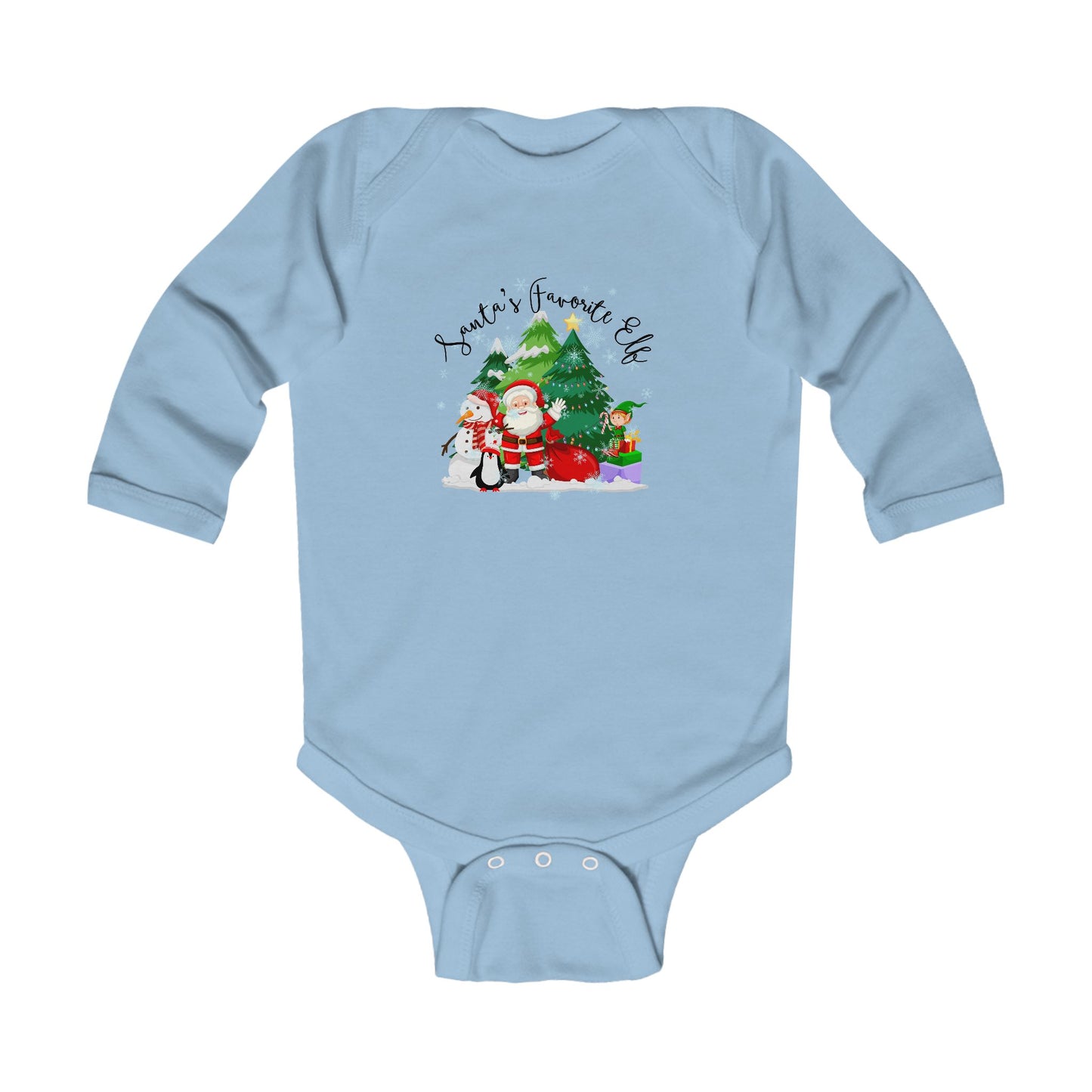 Christmas Bodysuit - Infant Bodysuit - Santa's Favorite Elf - Kid Collective