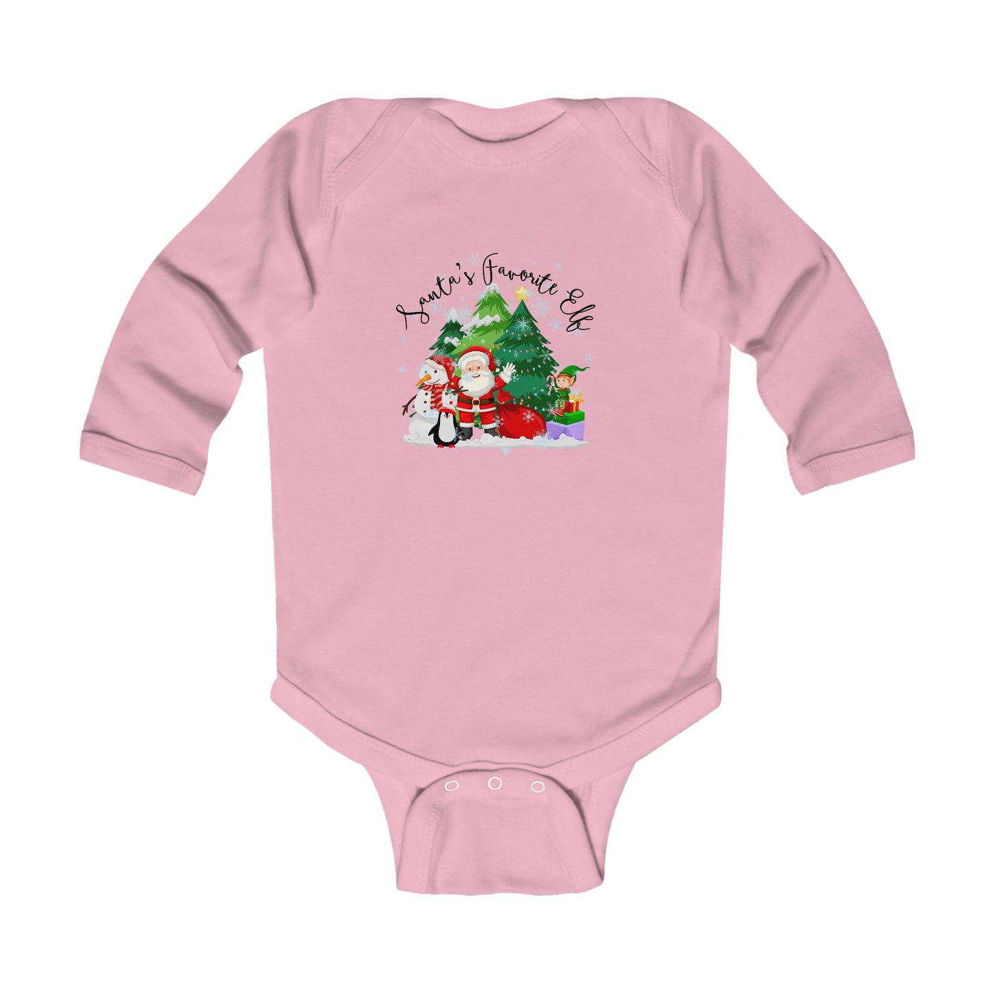 Christmas Bodysuit - Infant Bodysuit - Santa's Favorite Elf - Kid Collective