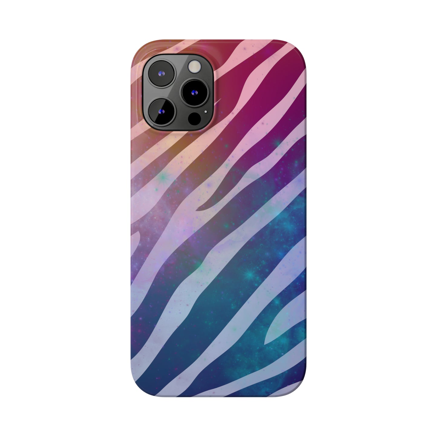 Galaxy Zebra Print Phone Case