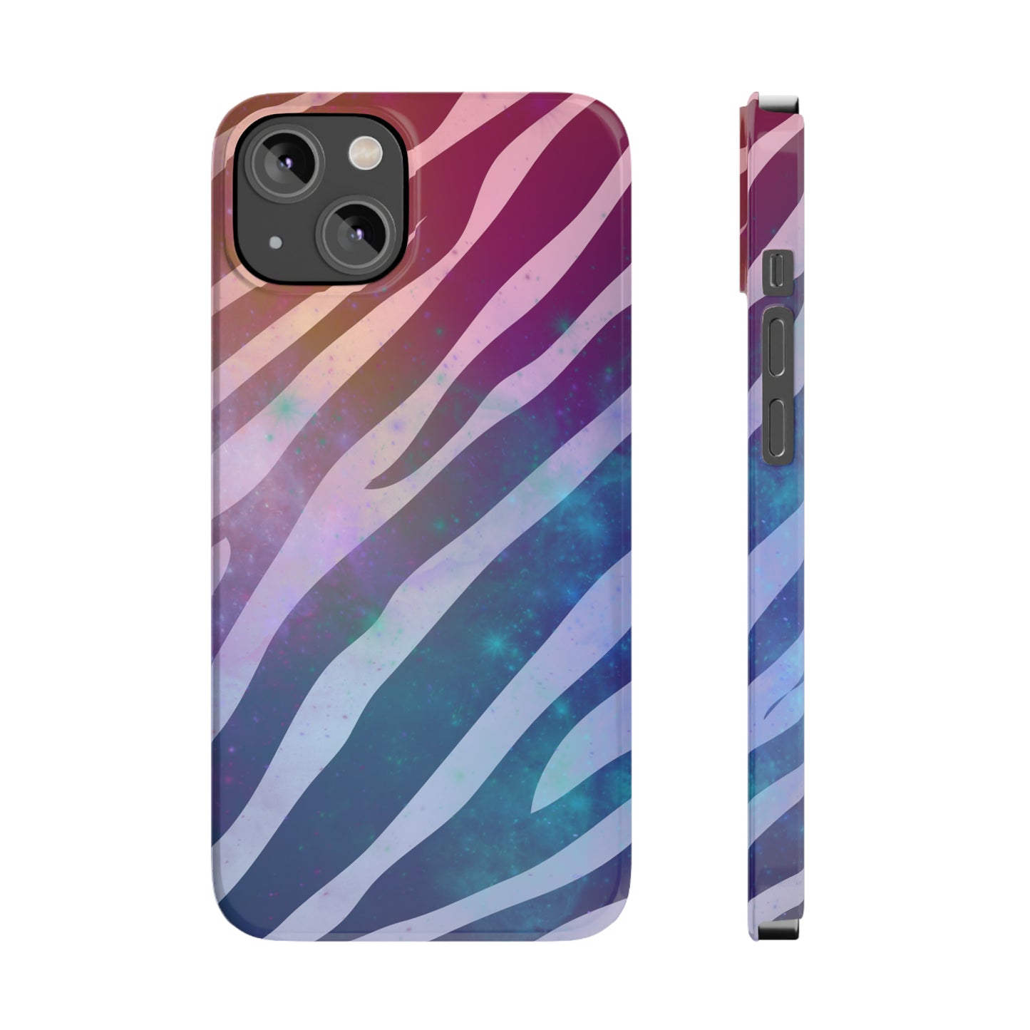 Galaxy Zebra Print Phone Case