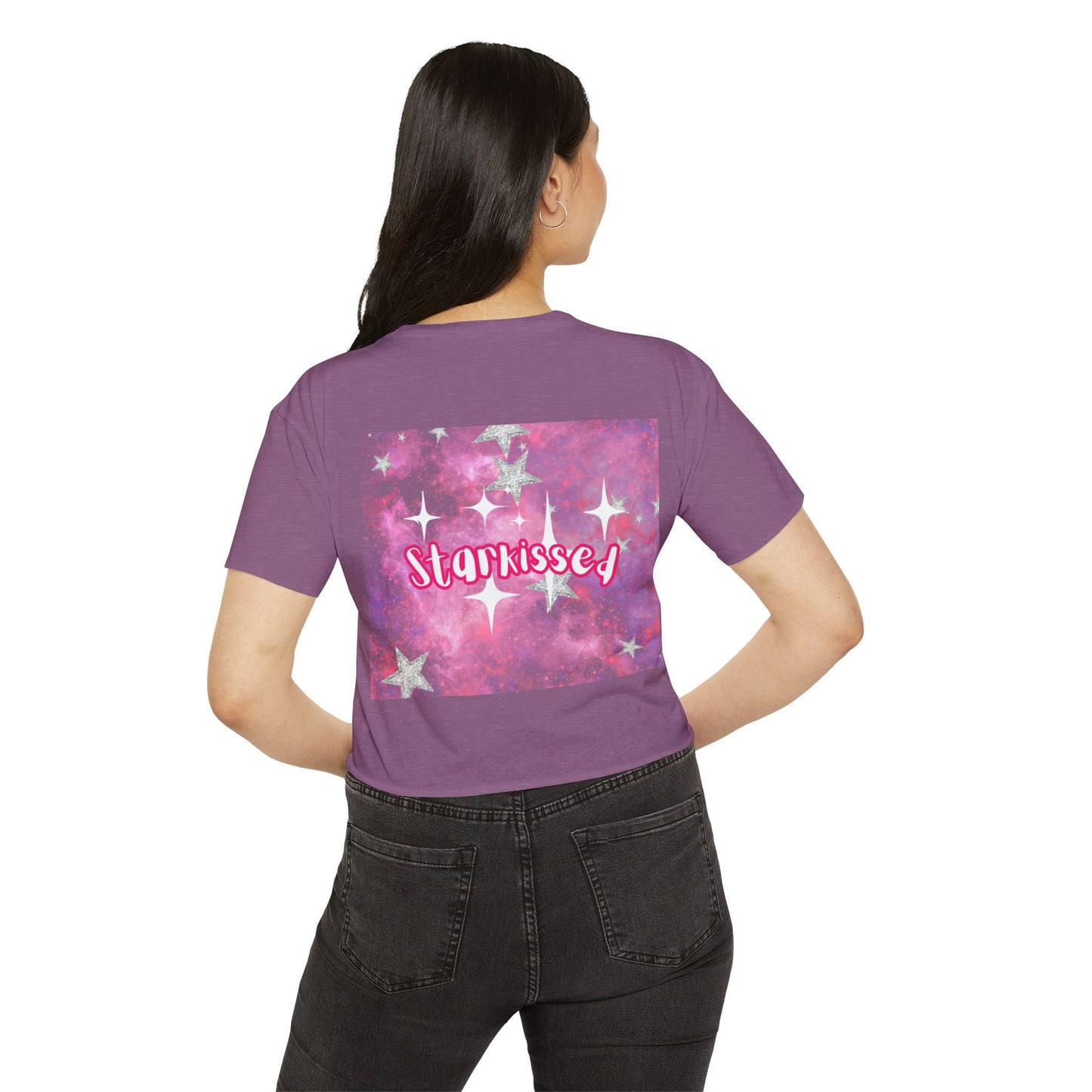 Starkissed Lips Woman's Festival Crop Top