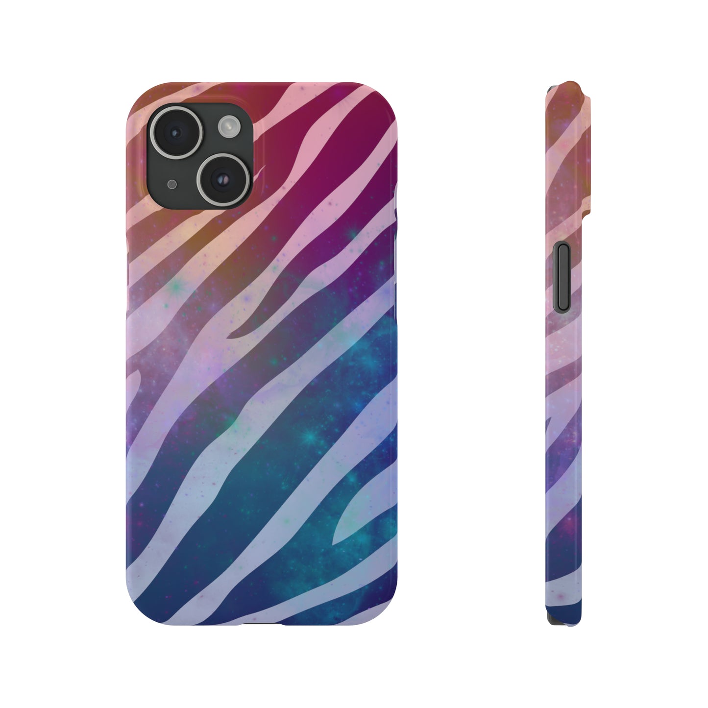 Galaxy Zebra Print Phone Case